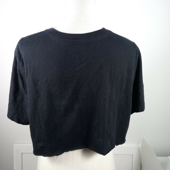 4/$20 Urban Pipeline Crop Top Large Black Cut - Picture 7 of 13
